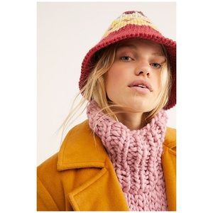 Free People High Road Fairisle Bucket Hat